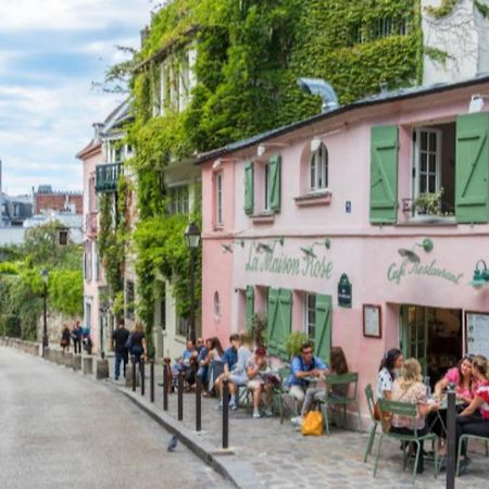 Ferienwohnung Charming Duplex In Montmartre Paris Exterior foto