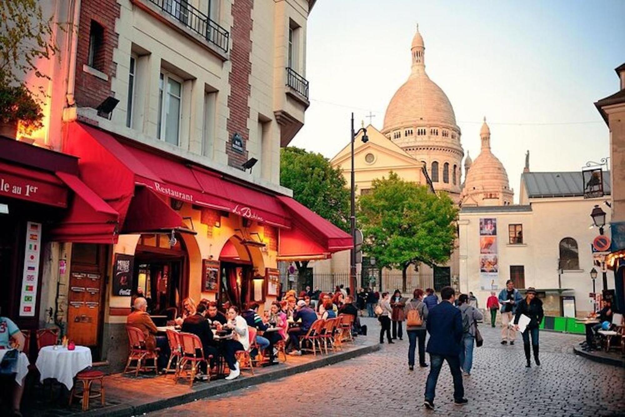 Ferienwohnung Charming Duplex In Montmartre Paris Exterior foto