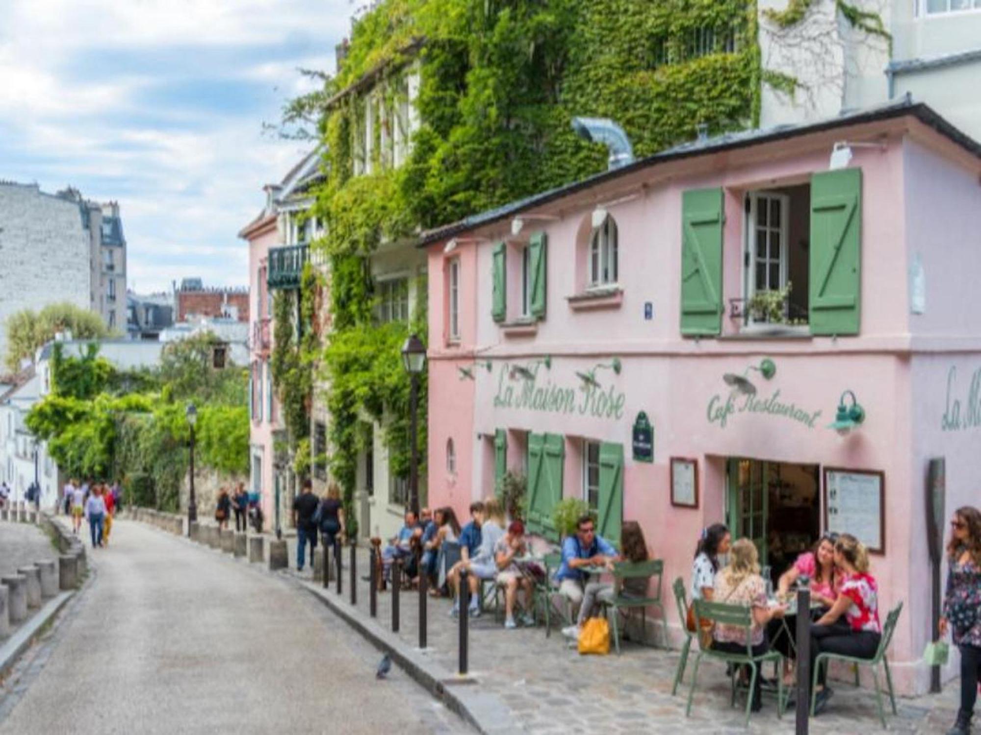 Ferienwohnung Charming Duplex In Montmartre Paris Exterior foto