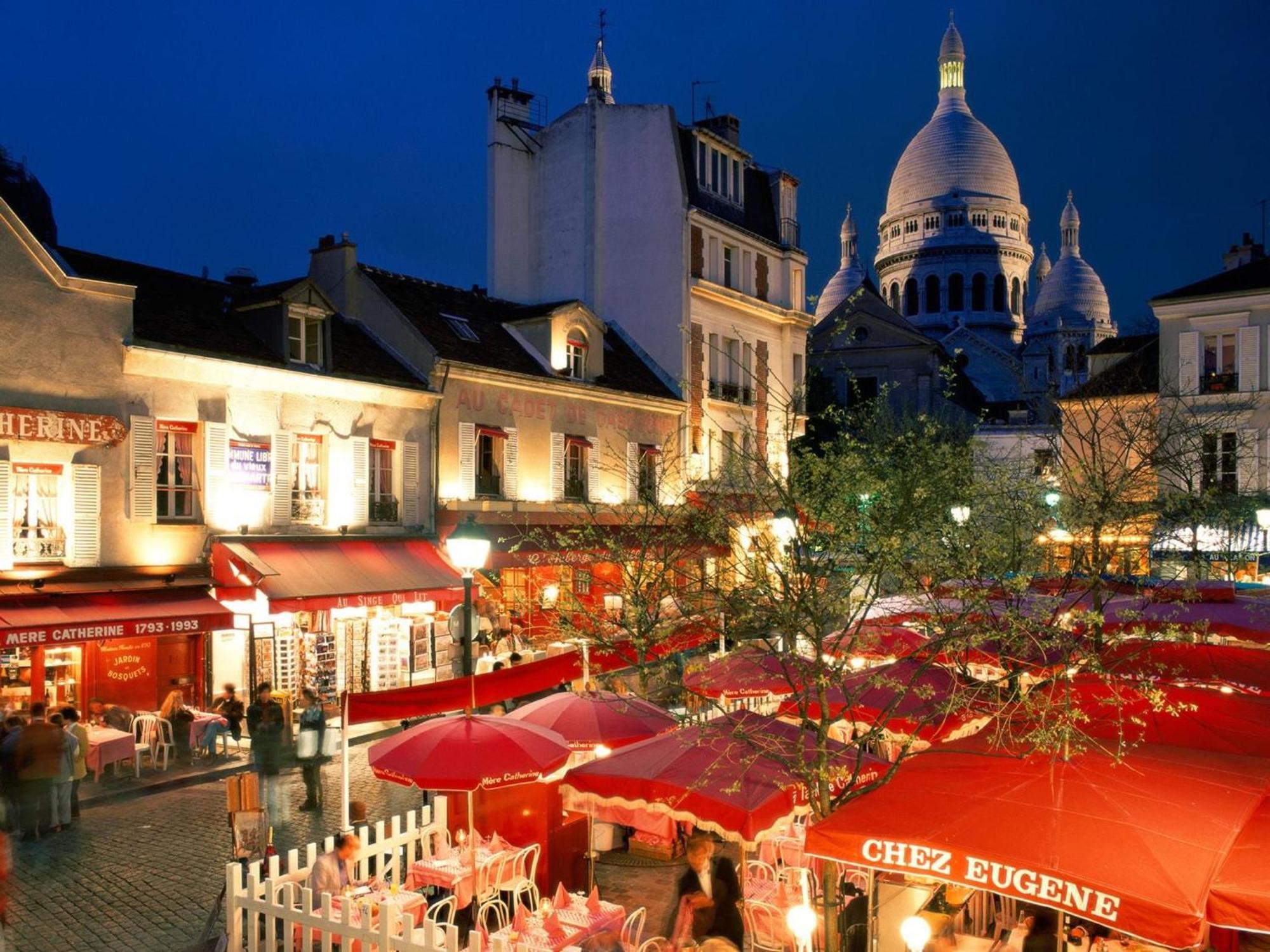 Ferienwohnung Charming Duplex In Montmartre Paris Exterior foto