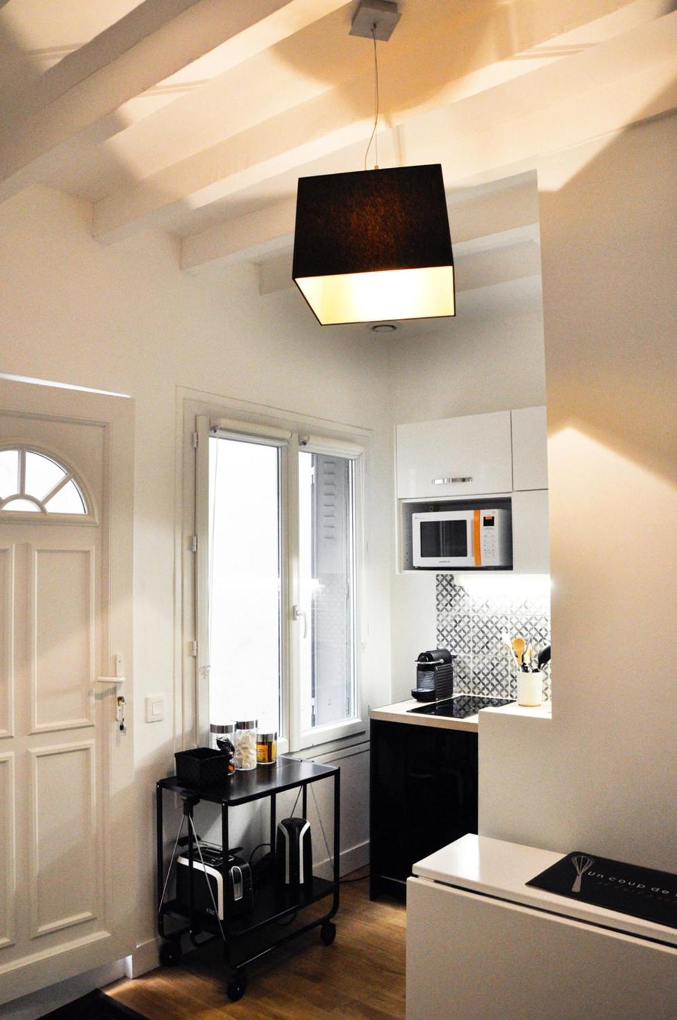 Ferienwohnung Charming Duplex In Montmartre Paris Exterior foto
